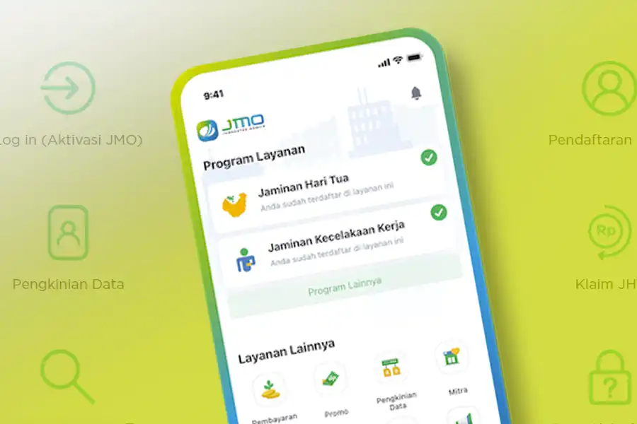 Aplikasi Jamsostek Mobile (JMO) dari BPJS Ketenagakerjaan Aplikasi Jamsostek Mobile (JMO) dari BPJS Ketenagakerjaan
