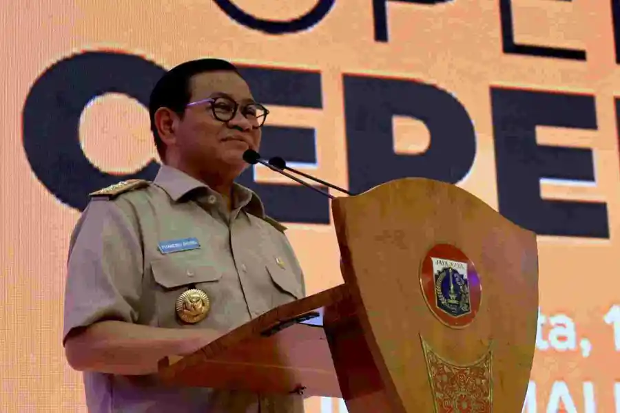 Gubernur DKI Jakarta Pramono Anung