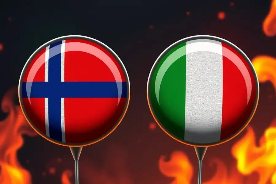Norwegia vs Italia Norwegia vs Italia