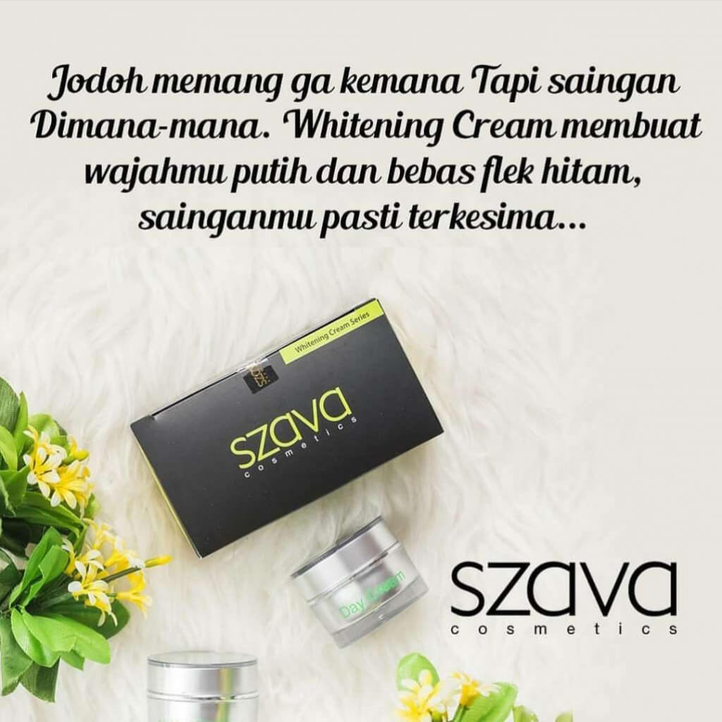 Szava whitening cream (siang malam)