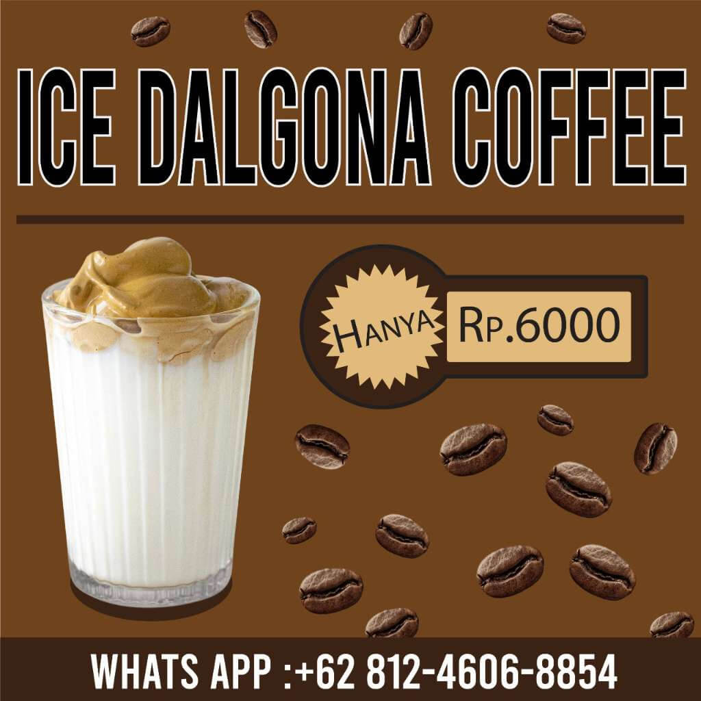 Es Dalgona coffee