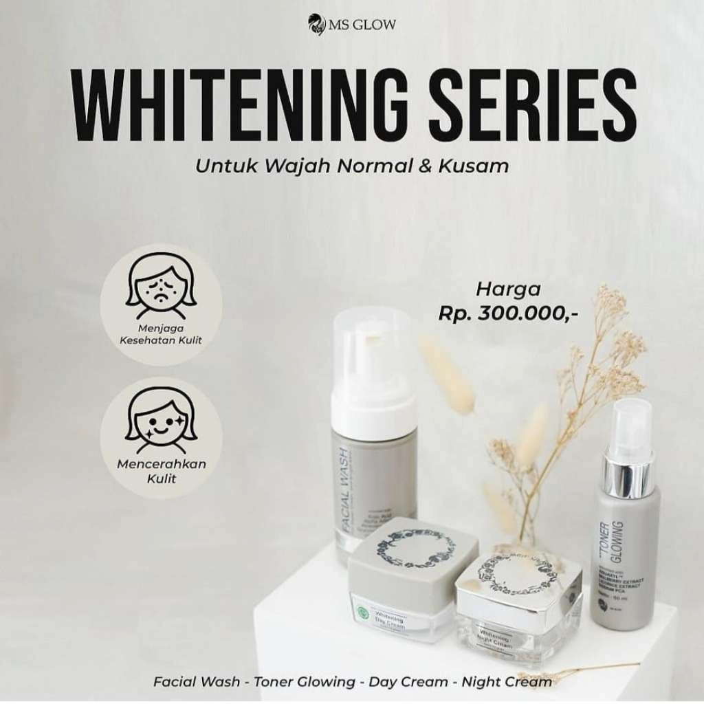 Whitening series by msglow