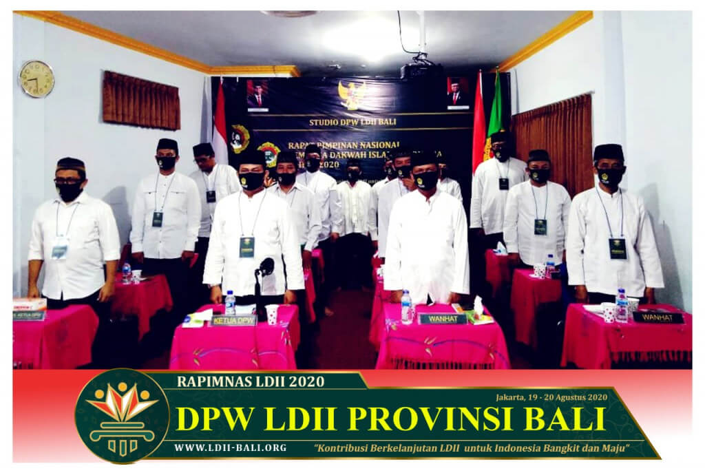 Peserta Rapimnas LDII dari DPW Provinsi Bali