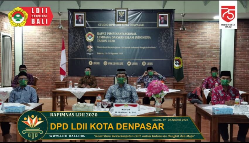 Peserta Rapimnas LDII 2020 dari DPD Kota Denpasar