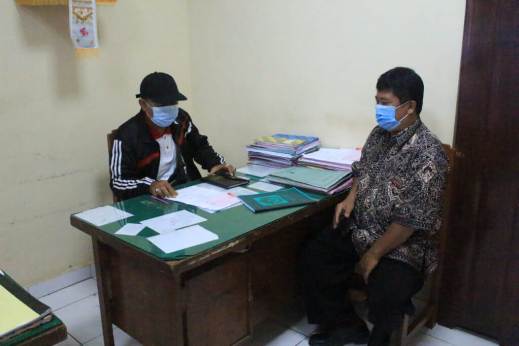 LDII Karangasem diterima oleh Kepala Bidang Organisasi I Gde Putu Duta Darma Tenaya, S.Sos.