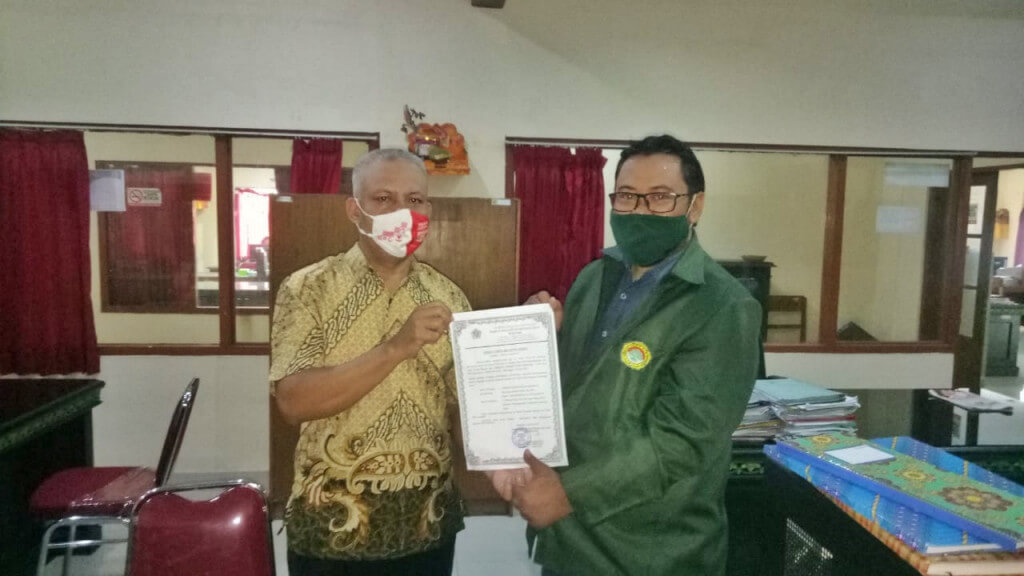 DPD LDII Kota Denpasar Terima Surat Tanda Melapor Ormas dari Badan Kesbangpol