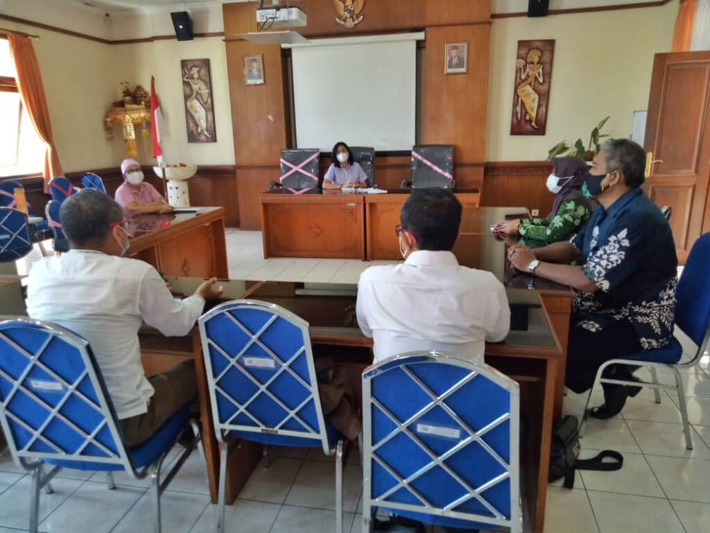 Pengurus LDII Denpasar diterima audiensi dengan Kepala Dinas Kesahatan Kota Denpasar