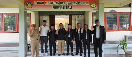 Perkuat Sinergi, Pengurus LDII Bali Audiensi ke Badan Kesbangpol