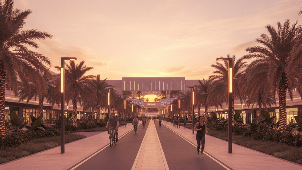 Bicycle and Jogging Track