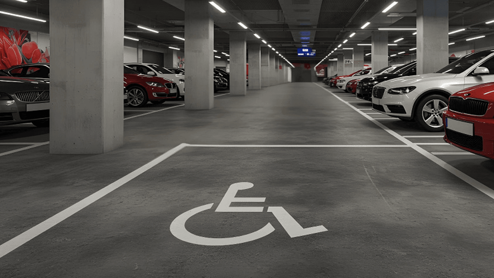 Disable Parking Lot